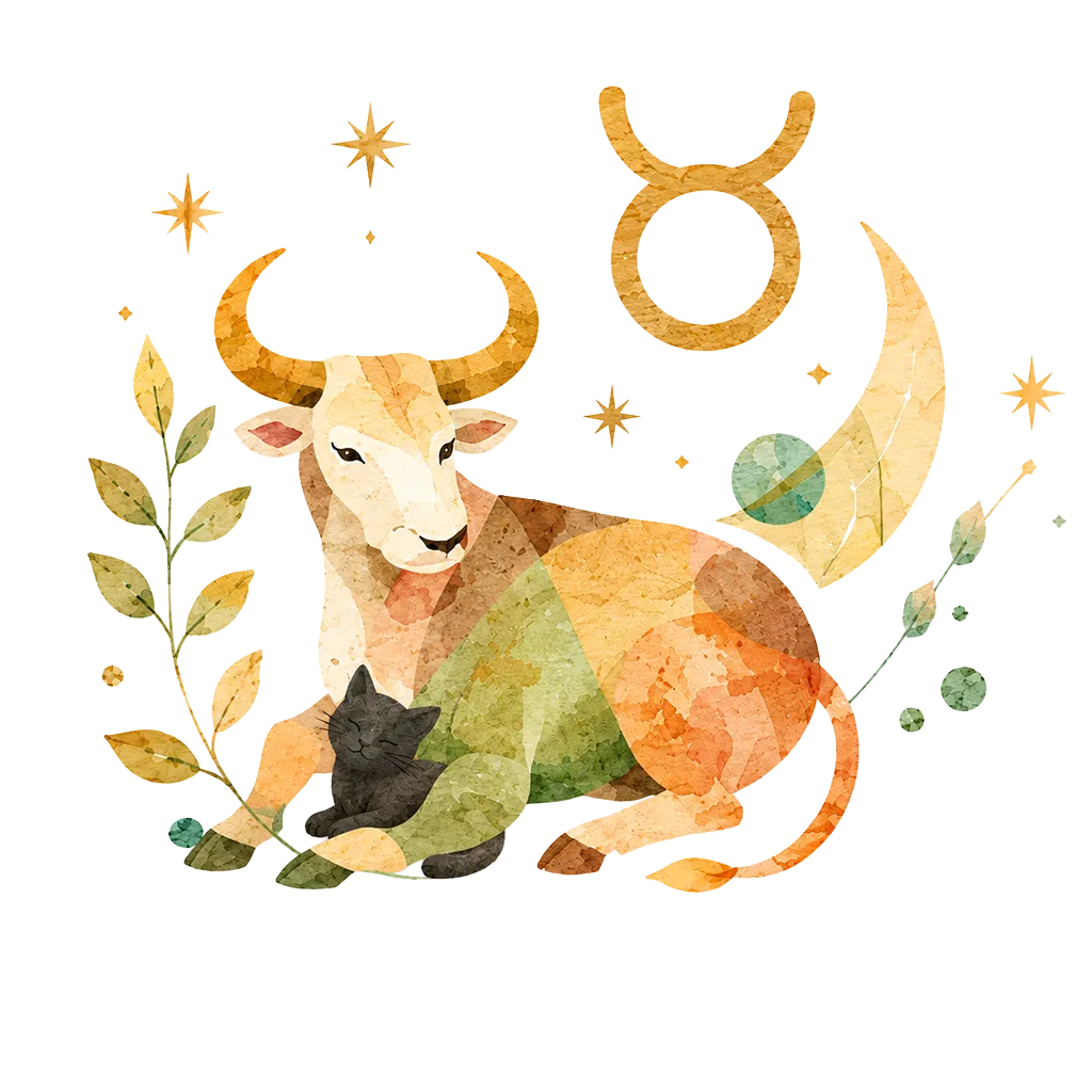 牡牛座の挿絵